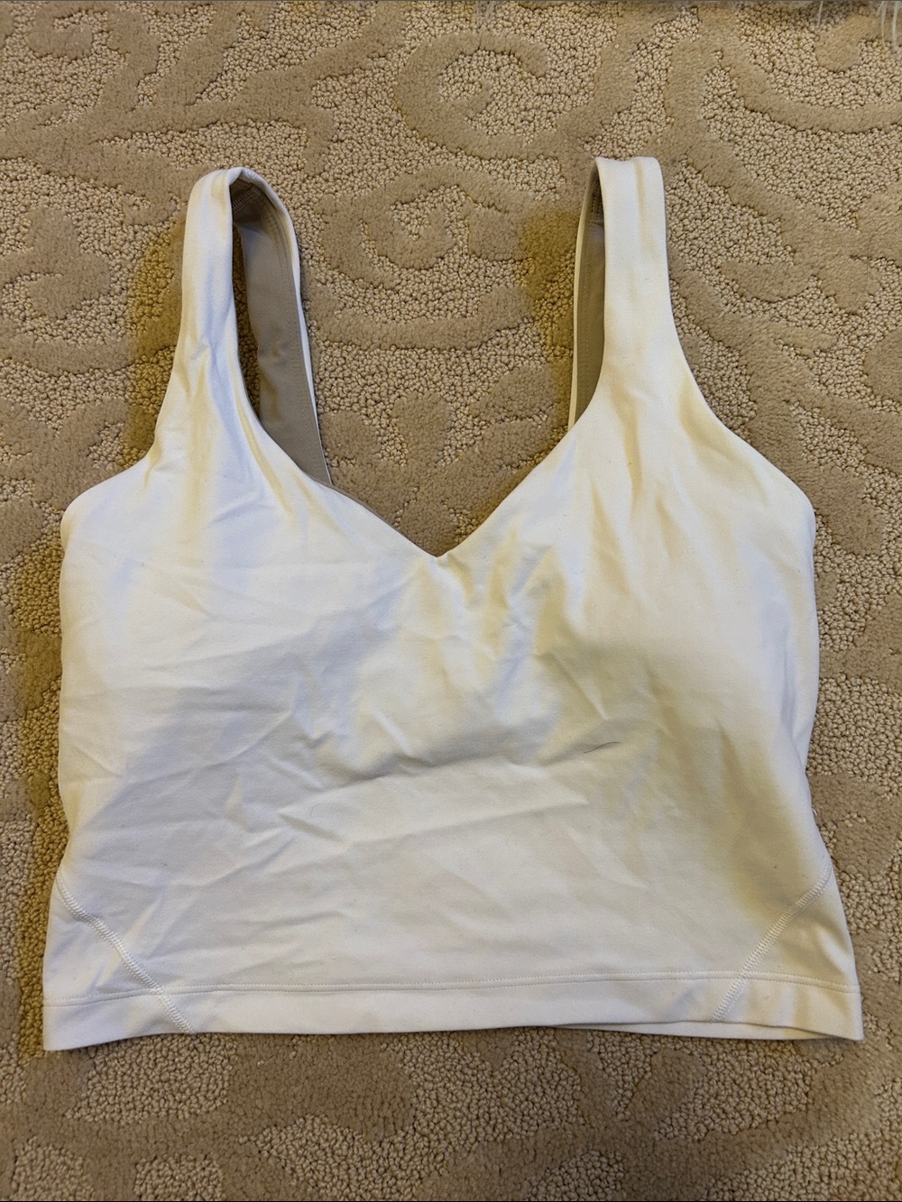 Lululemon White Align Tank Top